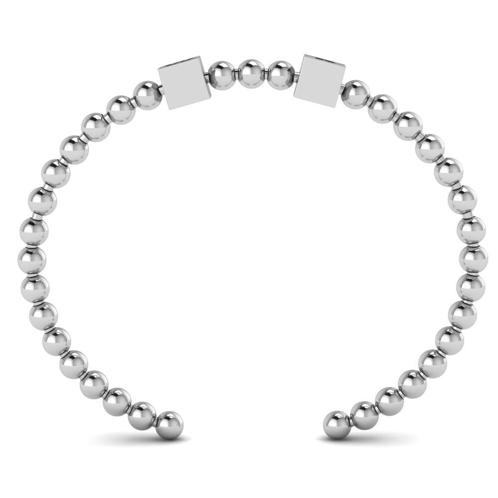 Bracelets Lettre d'amour Or Blanc