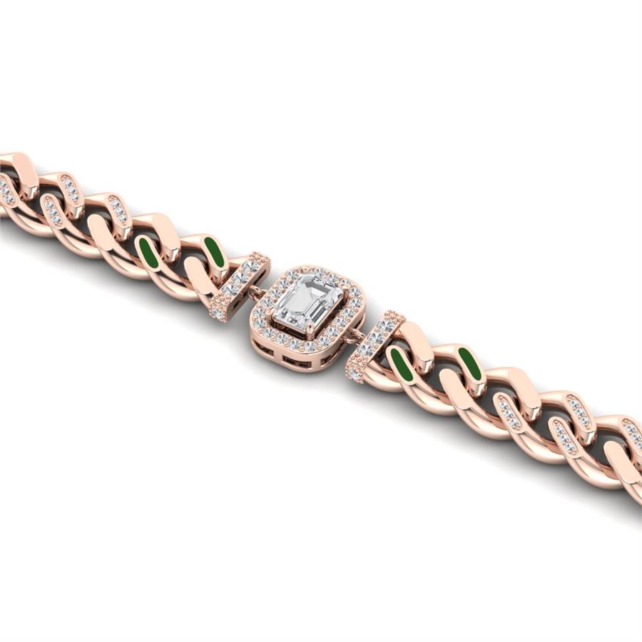 Bracelets Royal Argent Rose - Blanc