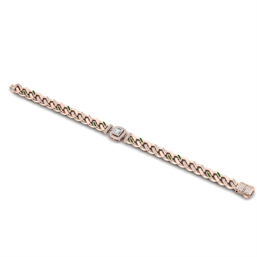 Bracelets Royal Argent Rose - Blanc
