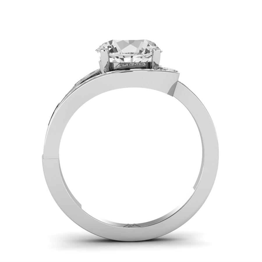 Solitaires Aéloria Or Blanc Diamant 2.35 ct