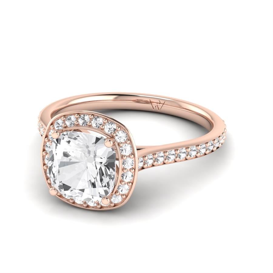 Solitaires Calina Or Rose Diamant 2.35 ct