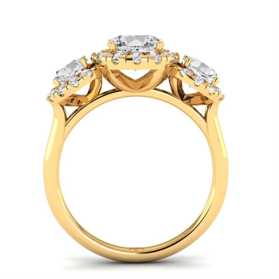 Solitaires Elaris Or Jaune Diamant 2.50 ct