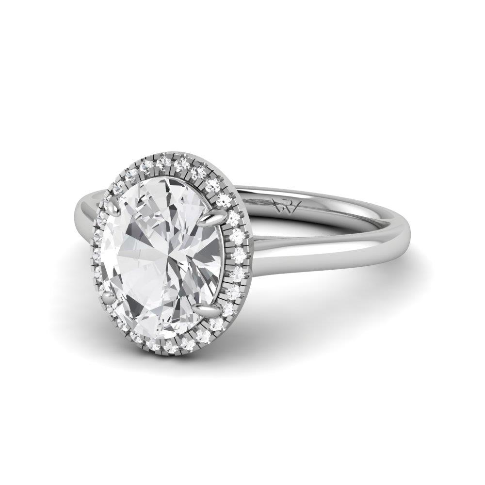 Solitaires Fayra Or Blanc Oxyde de zirconium 1.75 ct