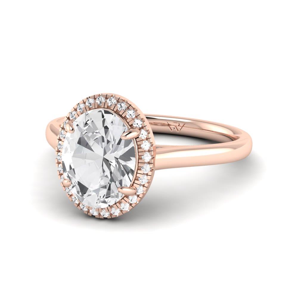 Solitaires Fayra Or Rose Oxyde de zirconium 1.75 ct