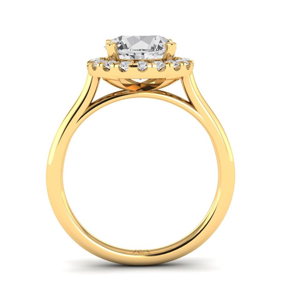 Solitaires Freyen Or Jaune Diamant 2.30 ct