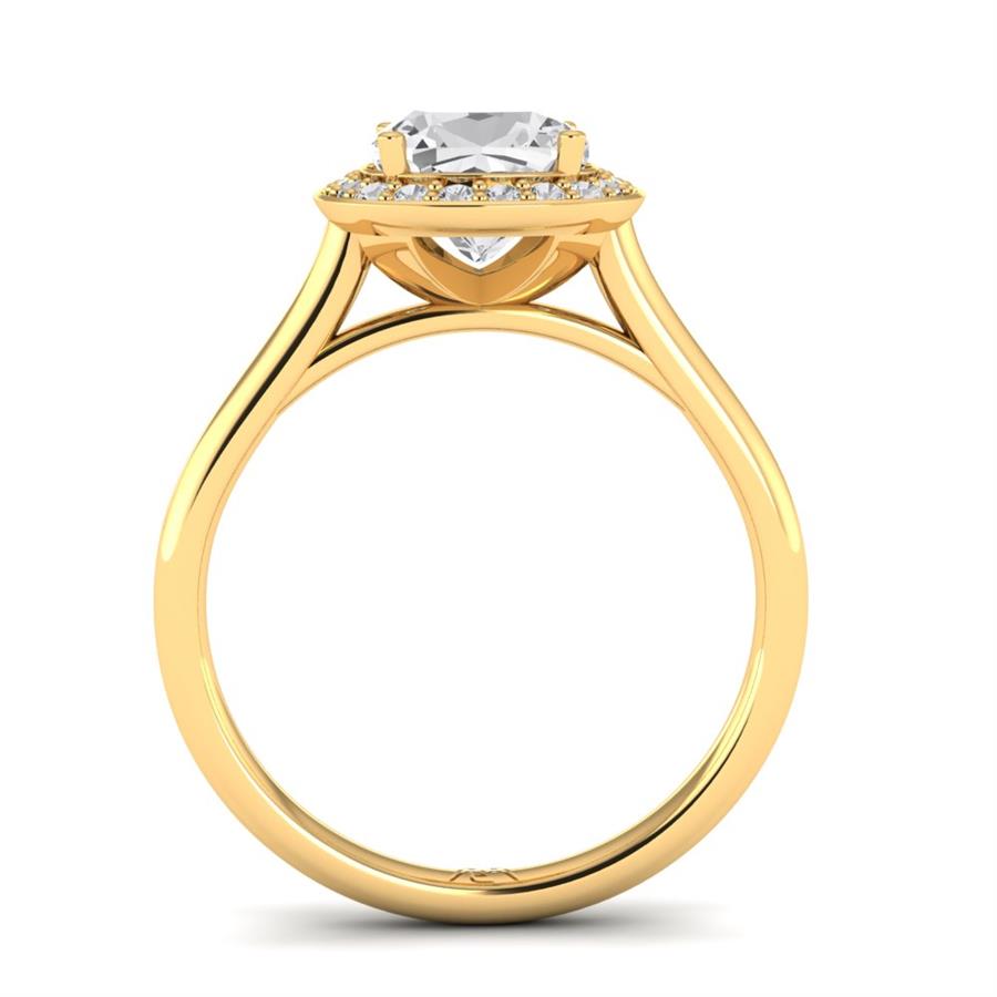 Solitaires Novéria Or Jaune Oxyde de zirconium 2.15 ct
