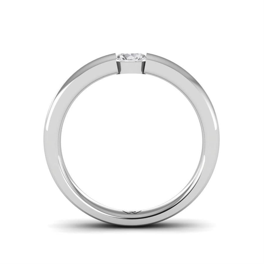 Solitaires Pureté Or Blanc Argent Diamant 0.25 ct