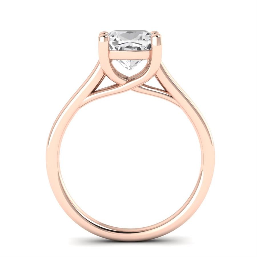Solitaires Quatuor Or Rose Diamant 2 ct