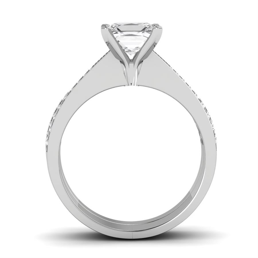 Solitaires Radiance Or Blanc Diamant 1.30 ct