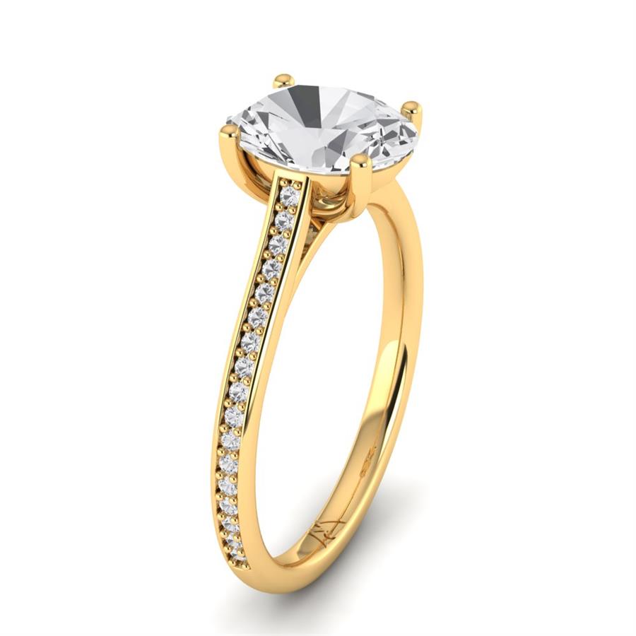 Solitaires Stella Or Jaune Diamant 1.65 ct