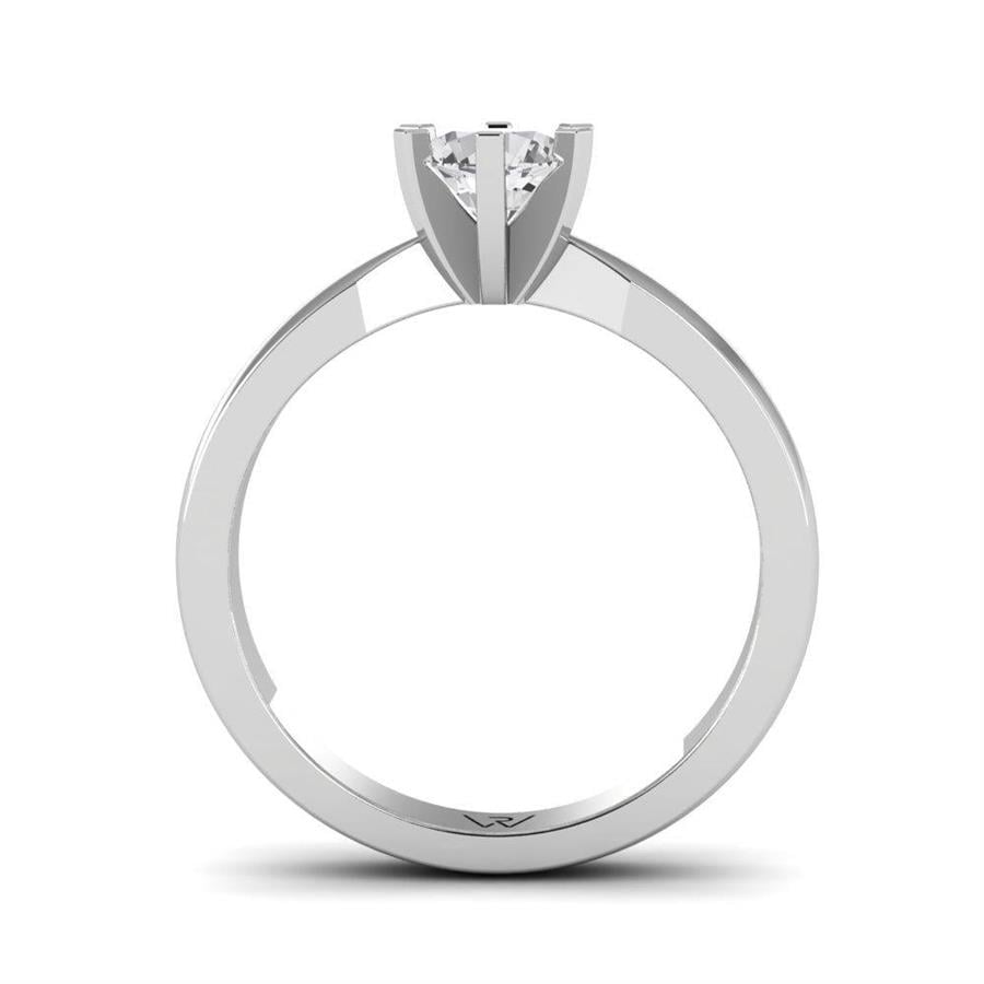 Solitaires Sublime Or Blanc Argent Diamant 0.60 ct