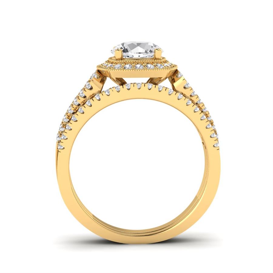 Solitaires Éternelle Or Jaune Diamant 1,25 ct