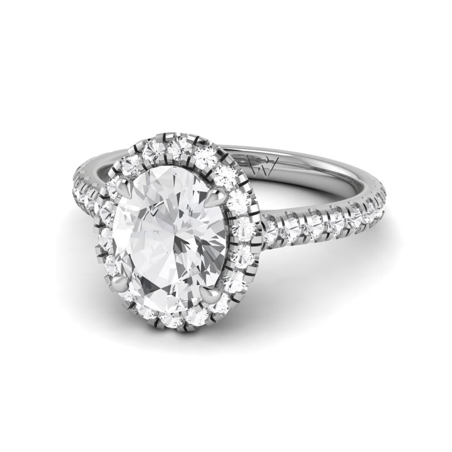 Solitaires Vélune Argent Rhodié Blanc Diamant 2.55 ct