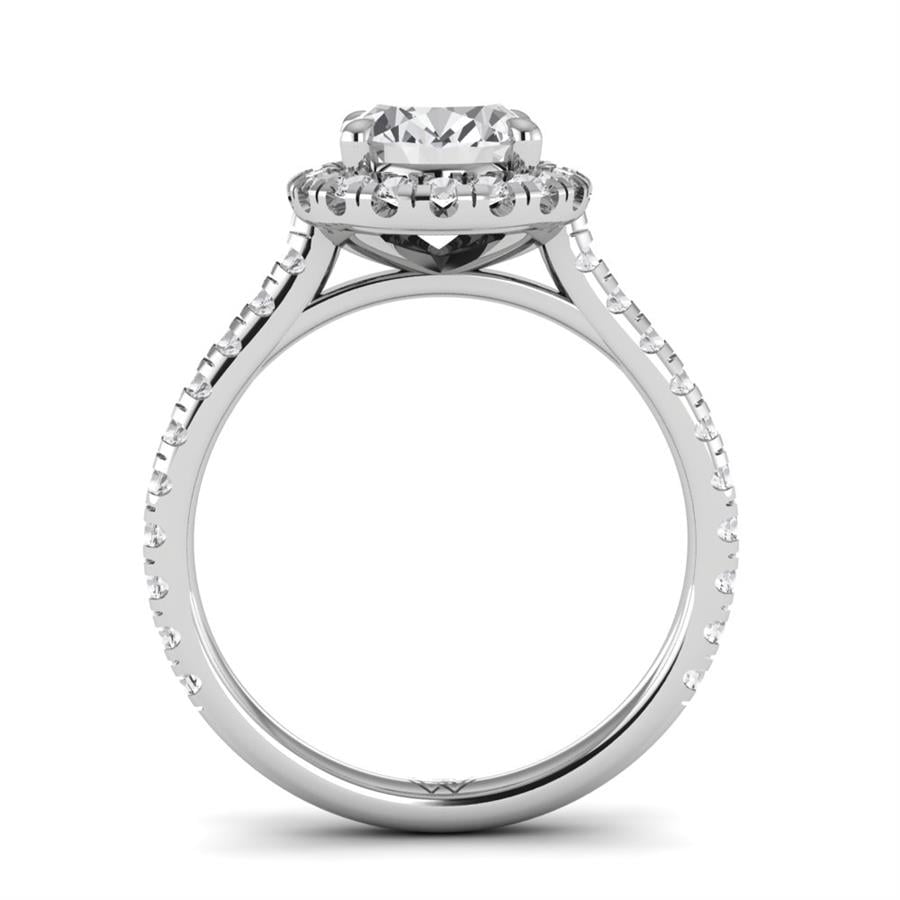 Solitaires Vélune Or Blanc Diamant 2.55 ct
