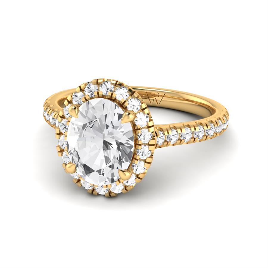 Solitaires Vélune Or Jaune Diamant 2.55 ct