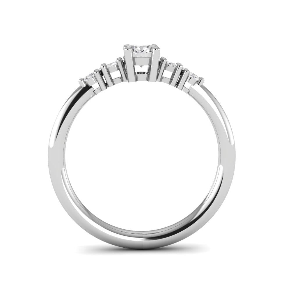 Solitaires Véralys Argent Pierre Dalloz 0.33 ct