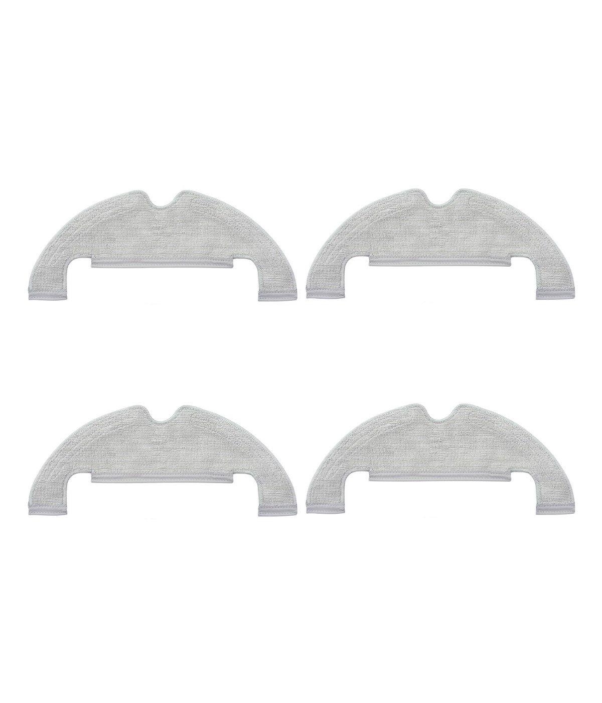 Dreame Bot D10 Plus Uyumlu 4 Adet Mop Fiber Paspas Bez