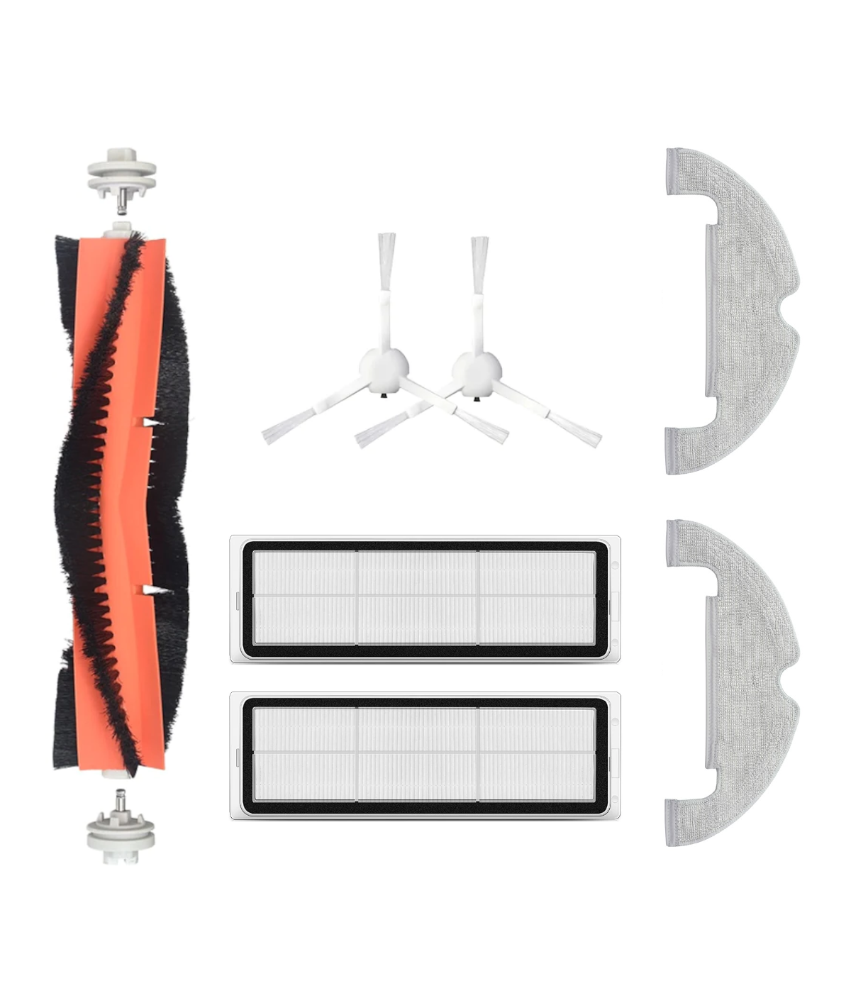 Dreame Bot D10 Plus Uyumlu Yedek Fırça Filtre Mop-7 Parça