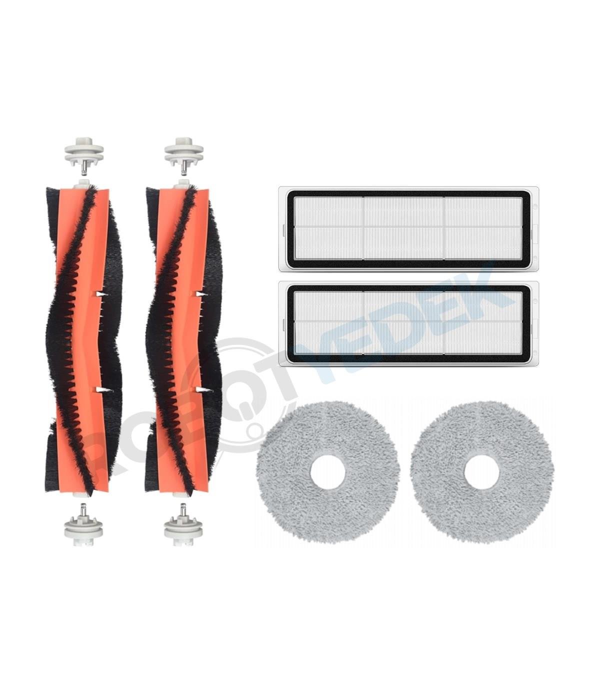 Dreame Bot L10S Pro Uyumlu Yedek Fırça Hepa Filtre Mop Seti-6 Parça