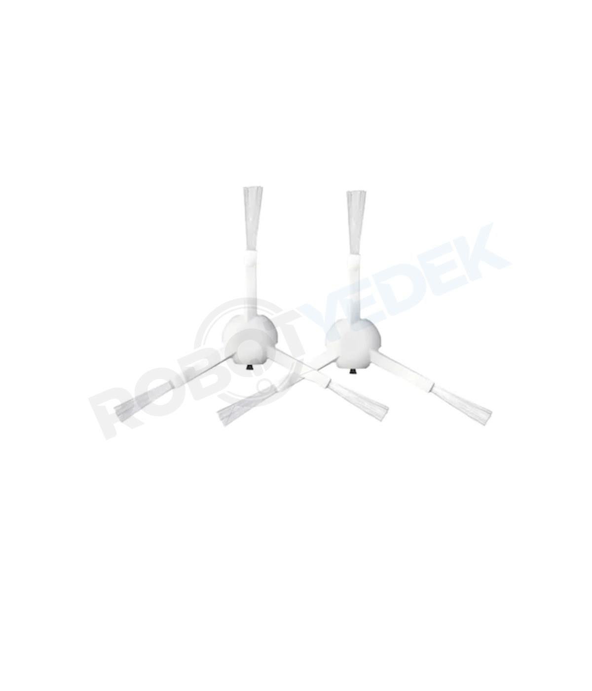 Dreame D10S D10S Pro Uyumlu 2 Adet Beyaz Yan Fırça