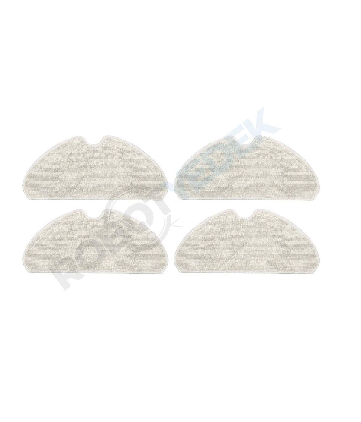 Dreame D10S D10S Pro Uyumlu 4 Adet Mikrofiber Mop Bez