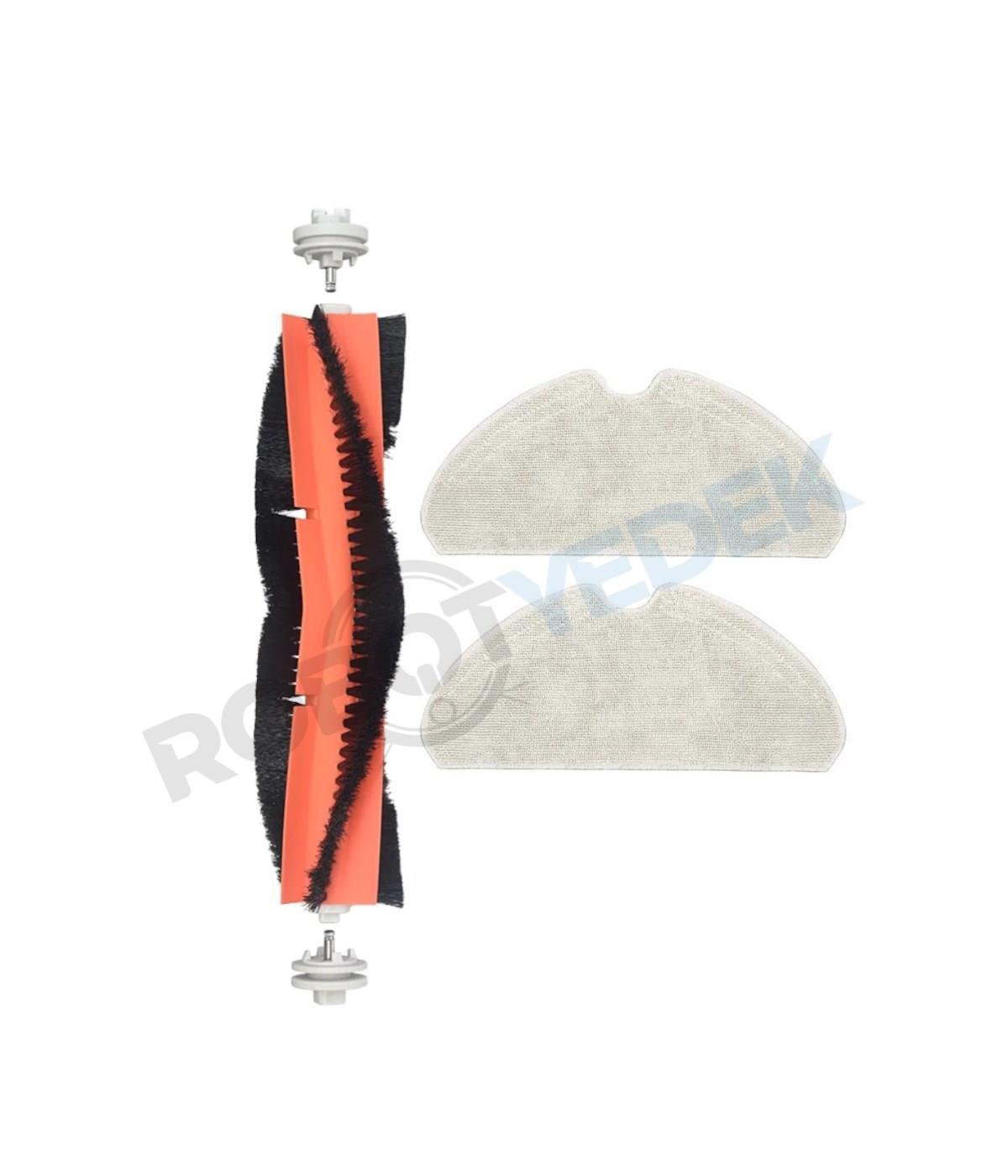 Dreame D10S D10S Pro Uyumlu Yedek Ana Fırça ve Mop-3 Parça