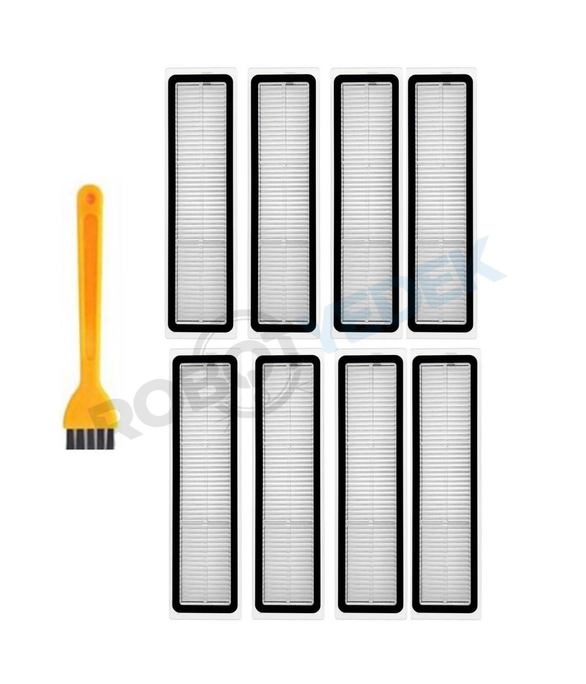 Dreame D10S D10S Pro Uyumlu Yedek Hepa Filtre ve Temizleme Fırçası-9 Parça