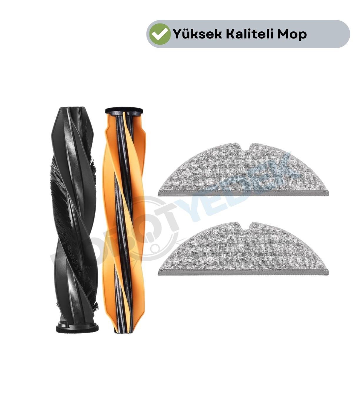 Dreame D20 (ULTRA DEĞİL) RLD35GA Ana Fırça ve Mop-3 Parça