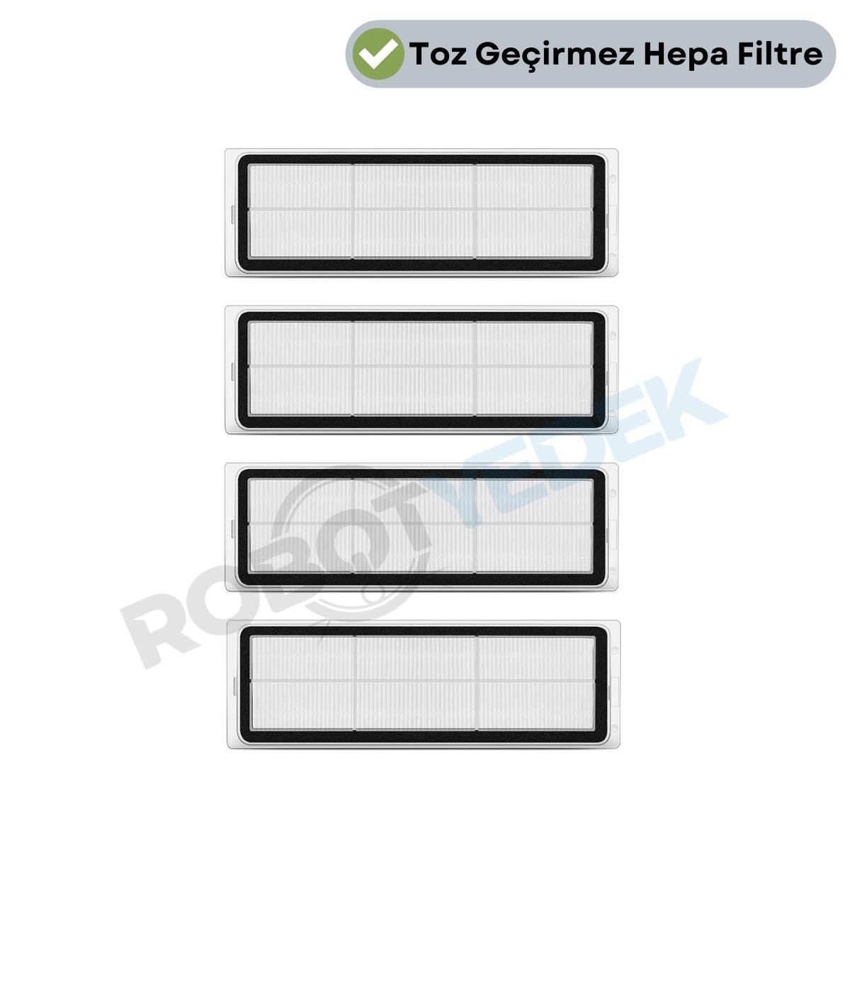 Dreame D20 (ULTRA DEĞİL) RLD35GA Hepa Filtre-4 Parça