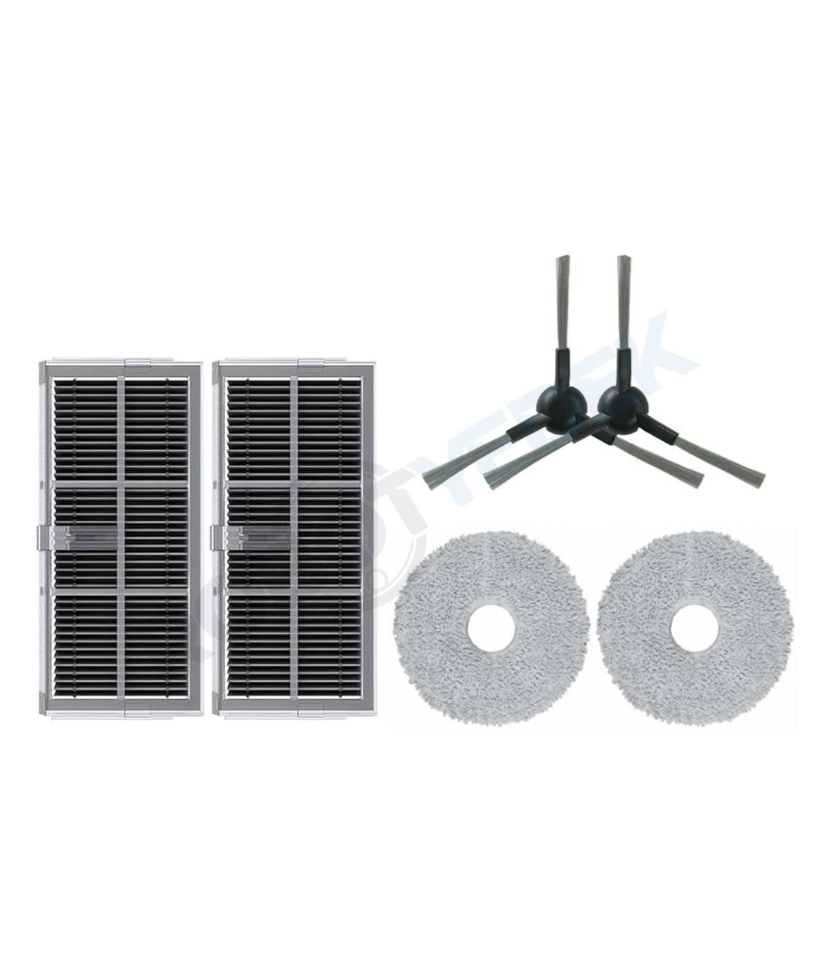 Dreame D20 Ultra Hepa Filtre Yan Fırça Mop-6 Parça