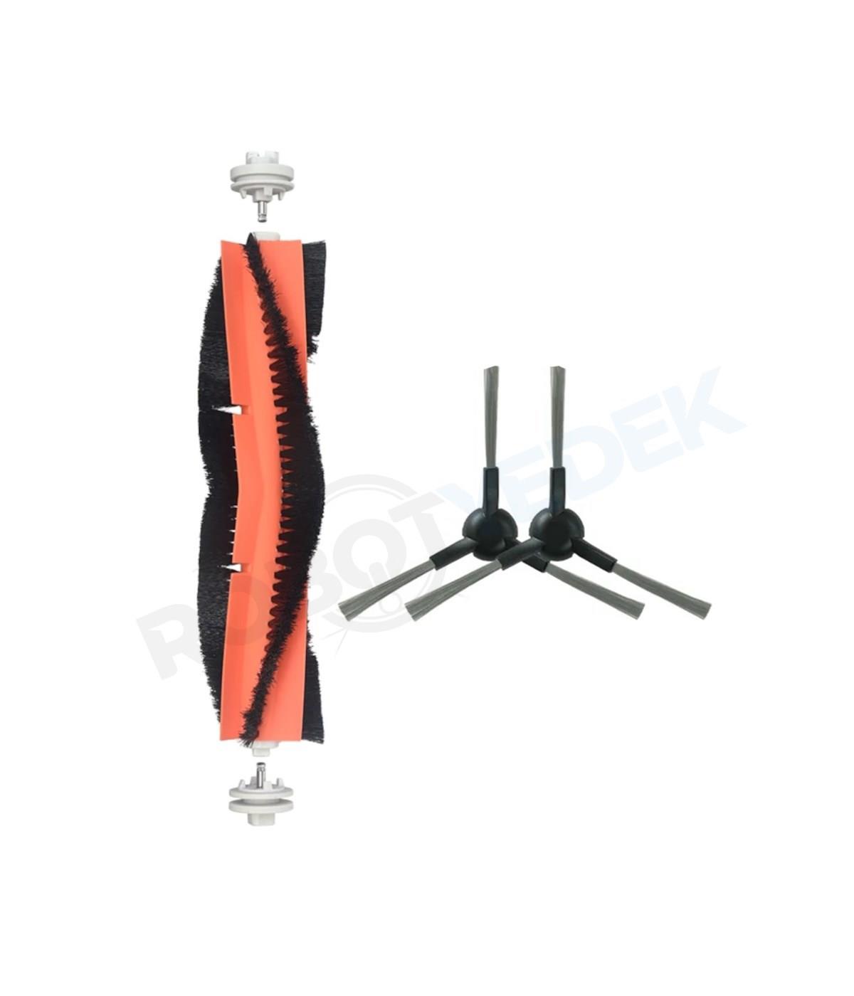 Dreame F10 (RLF11SA) Uyumlu Yedek Ana Fırça ve Yan Fırça-3 Parça