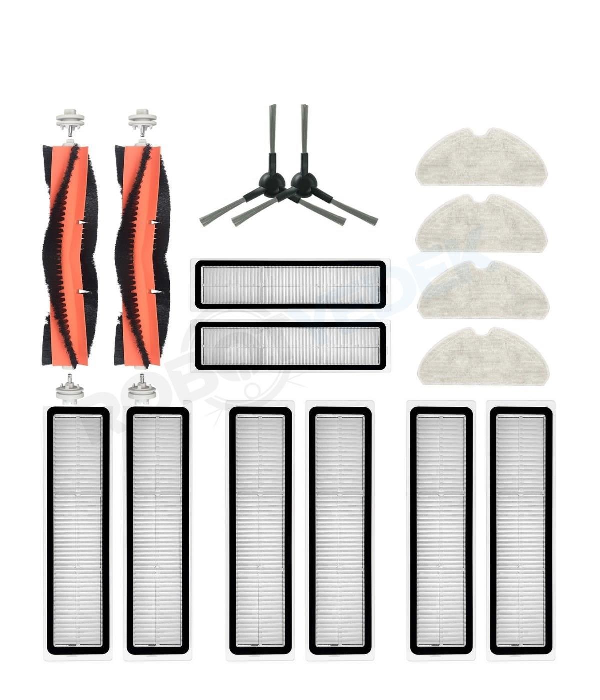 Dreame F10 (RLF11SA) Uyumlu Yedek Fırça Hepa Filtre Mop Seti-16 Parça