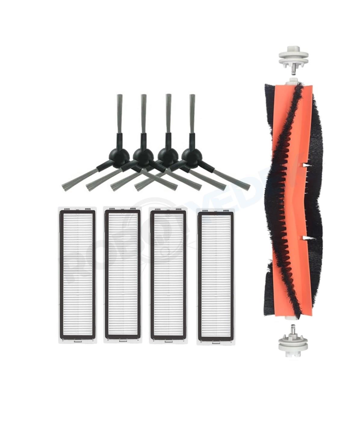 Dreame F10 (RLF11SA) Uyumlu Yedek Mopsuz Fırça Hepa Filtre Seti-9 Parça