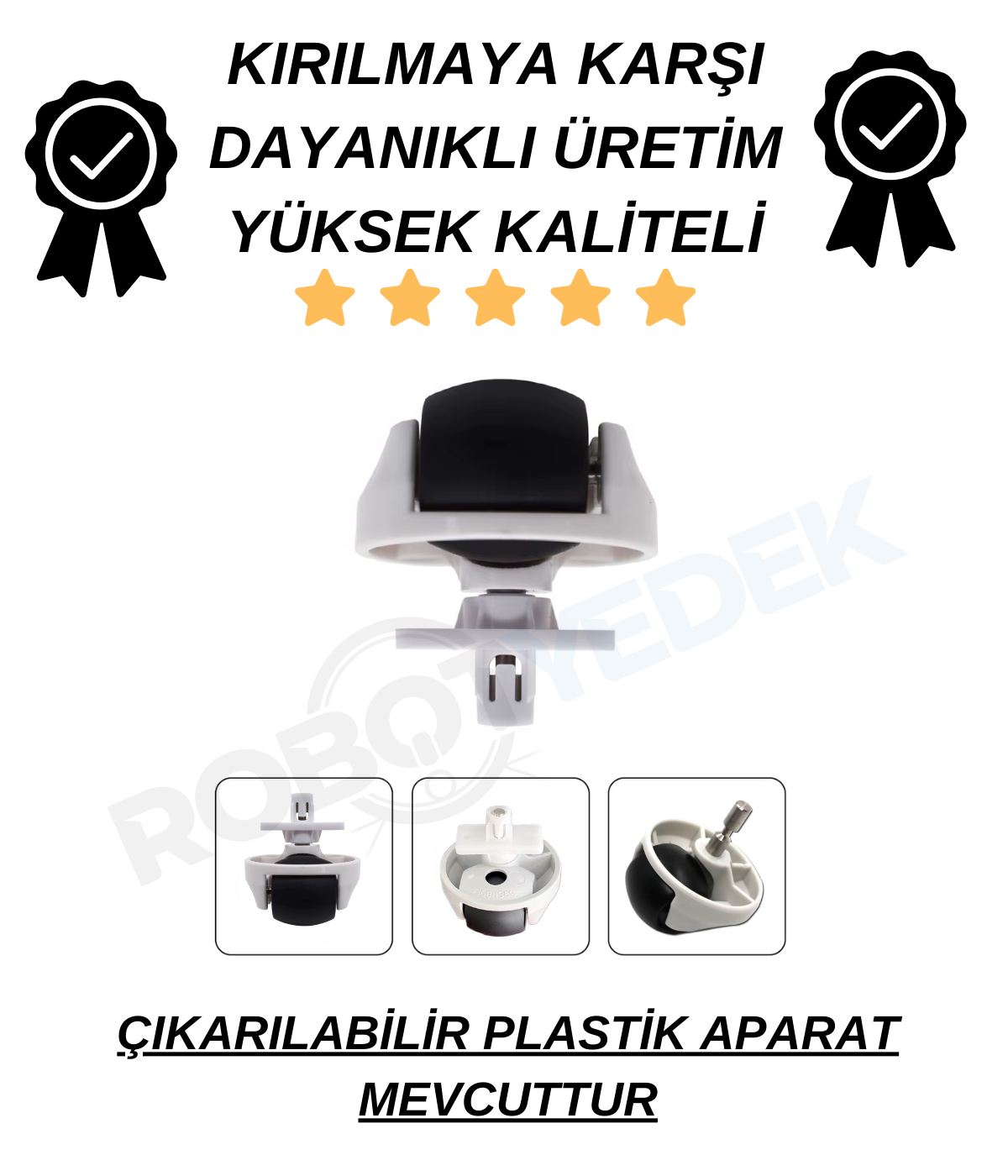 Dreame F9 Uyumlu Yedek Tekerlek