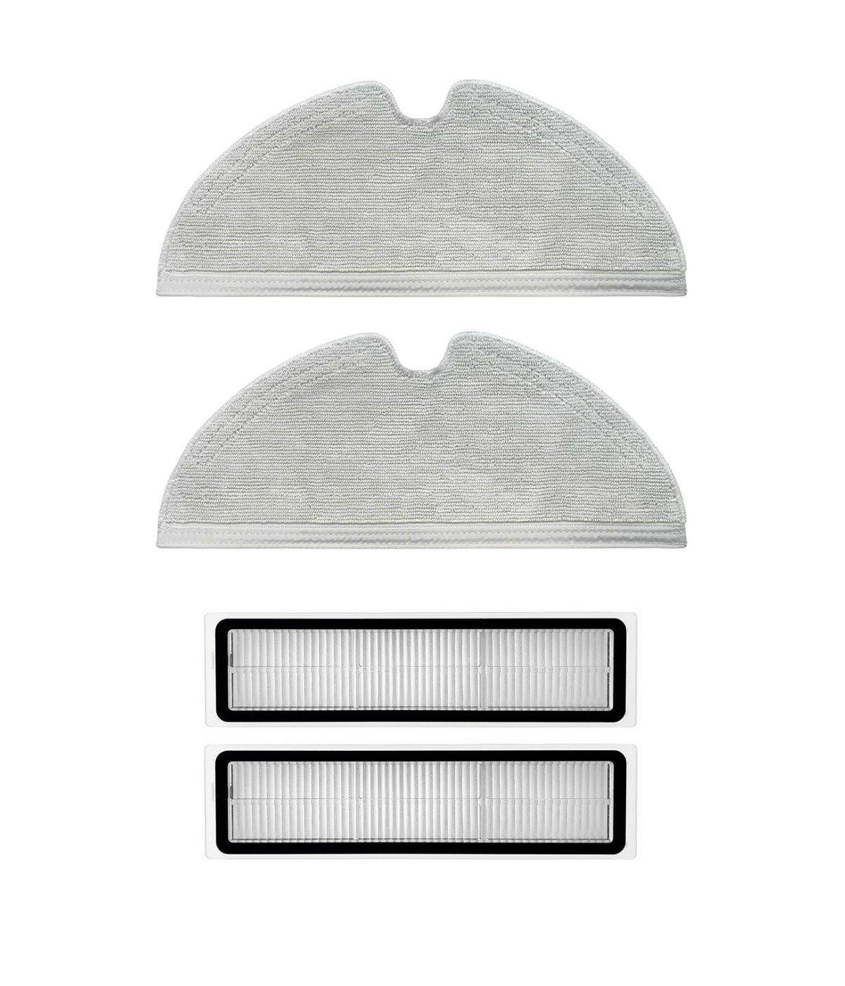 Dreame L10 Pro Uyumlu Yedek Mop ve Hepa Filtre-4 Parça