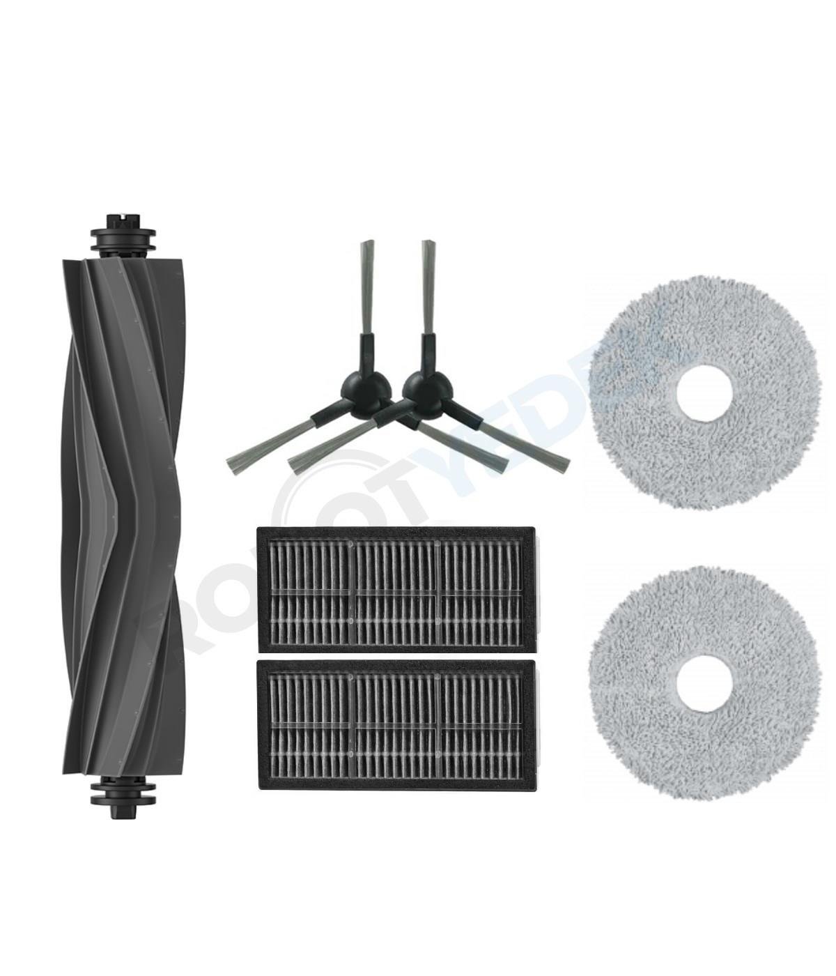 Dreame L10s Ultra Gen 2 (RLL32SE) Kauçuk Fırça Hepa Filtre Mop Seti-7 Parça