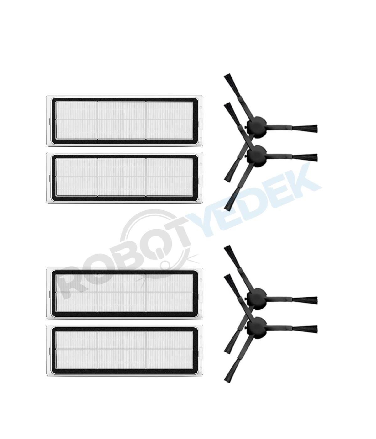 Dreame L20 Ultra Hepa Filtre ve Yan Fırça-8 Parça