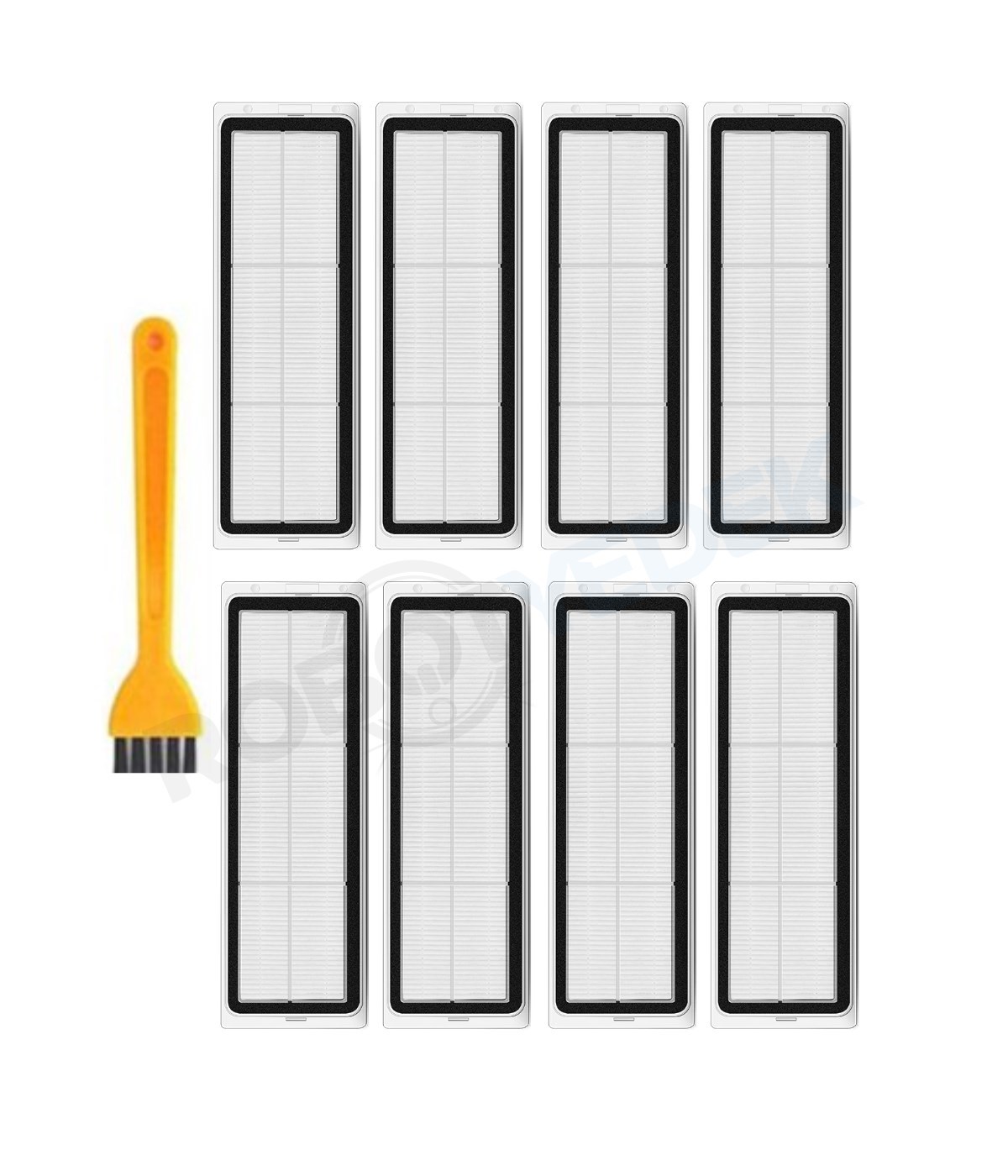 Dreame L40 Plus Uyumlu Yedek Hepa Filtre ve Temizleme Fırçası-9 Parça
