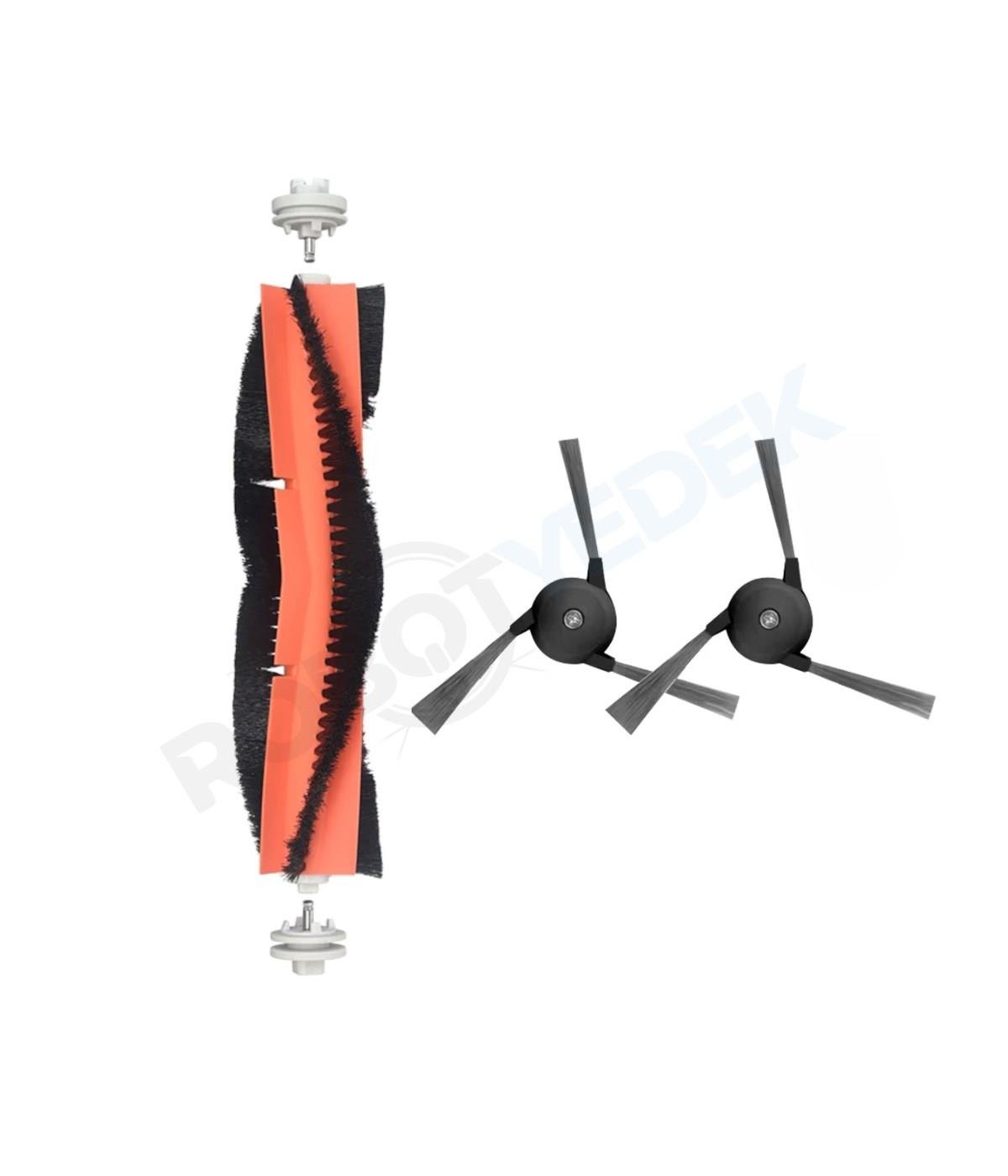 Dreame L40 Ultra Uyumlu Ana Fırça ve Yan Fırça-3 Parça