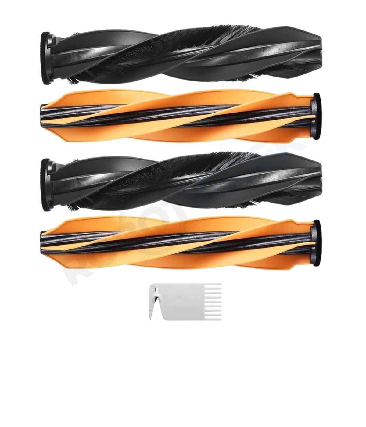 Dreame L40S Pro Ultra (RLL74CE) Ana Fırça Takımı ve Temizleme Tarağı-3 Parça