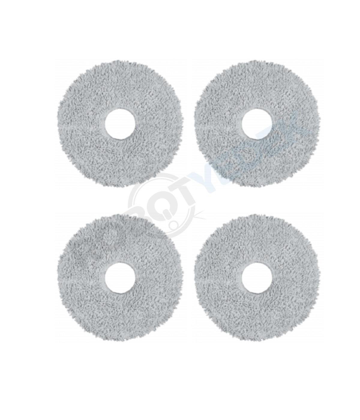 Dreame X30 Ultra Uyumlu Mikrofiber Mop Bez 4 Adet 