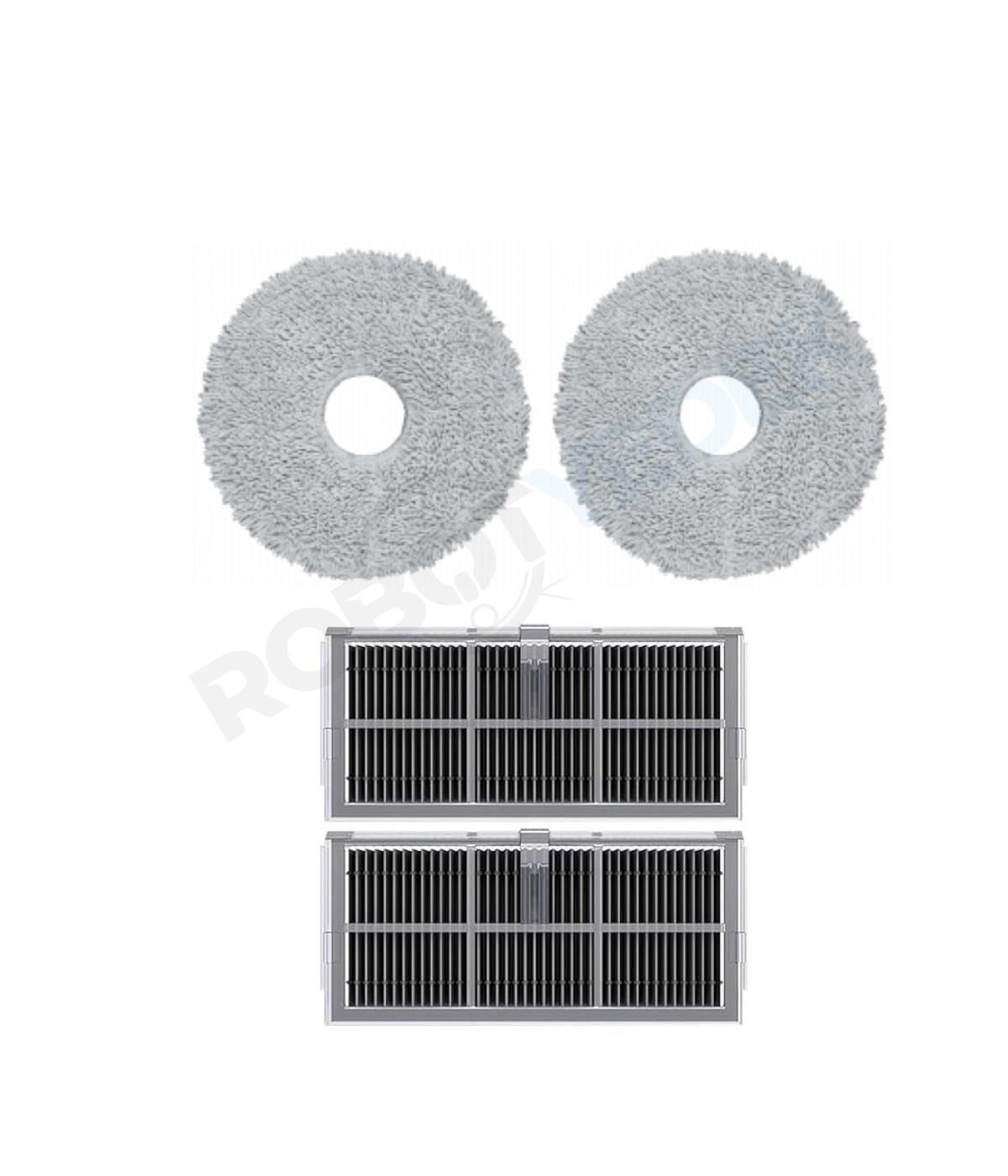 Dreame X30 Ultra Uyumlu Mop ve Hepa Filtre-4 Parça