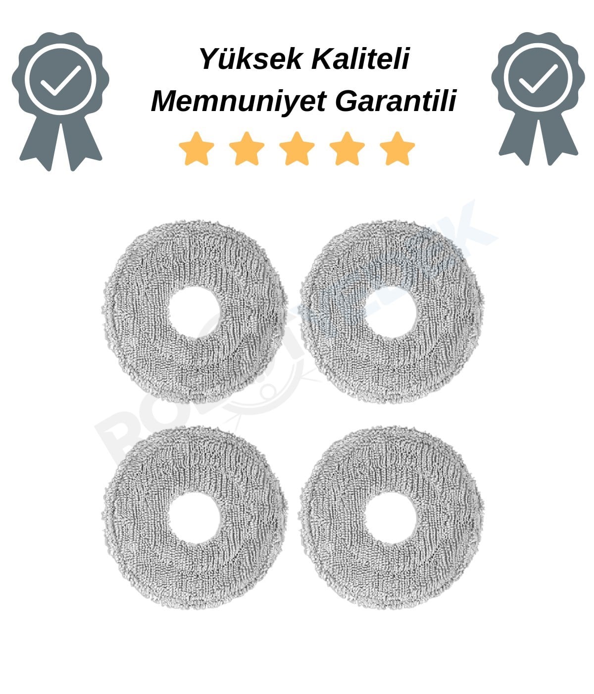 Dreame X50 Pro Ultra Mikrofiber Mop Bez-4 Adet