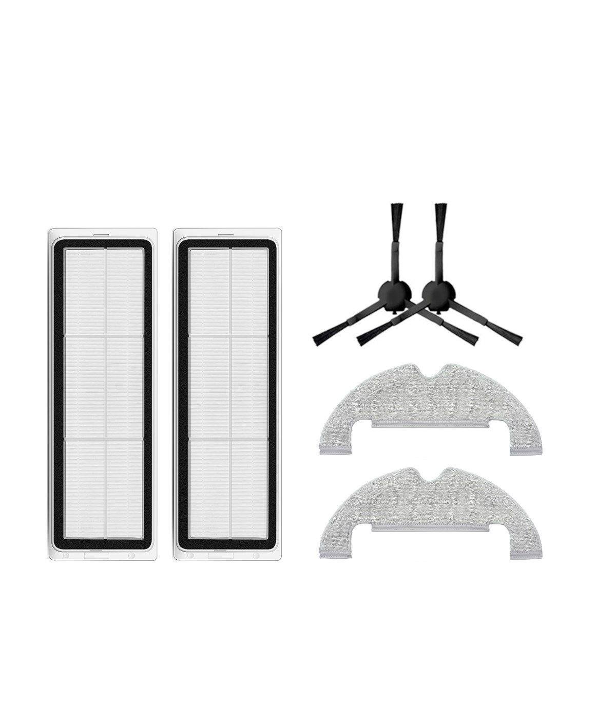 Dreame Z10 Pro Uyumlu Yedek Hepa Filtre Yan Fırça Mop-6 Parça