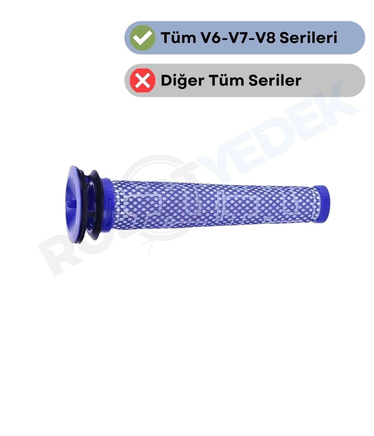 Dyson V6 Serileri Uyumlu Ön Filtre 1 Adet