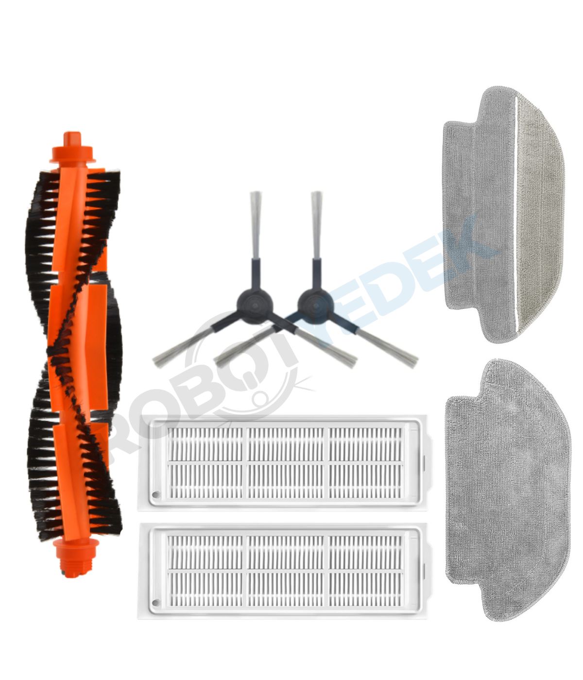 Karcher RCV 3 Uyumlu Yedek Fırça Hepa Filtre Mop Seti-7 Parça