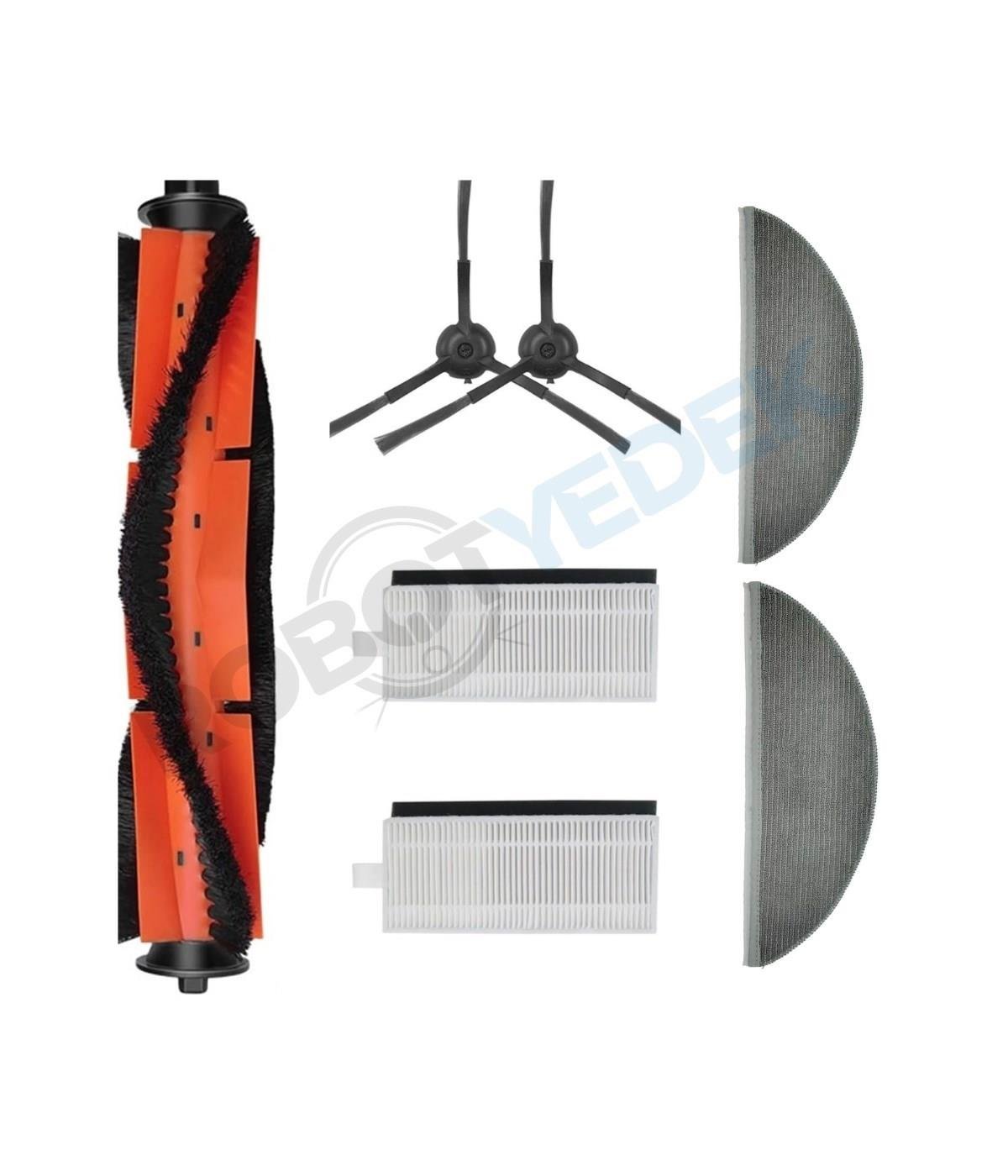 Lydsto R1 Pro Uyumlu Yedek Fırça Hepa Filtre Mop Seti-7 Parça