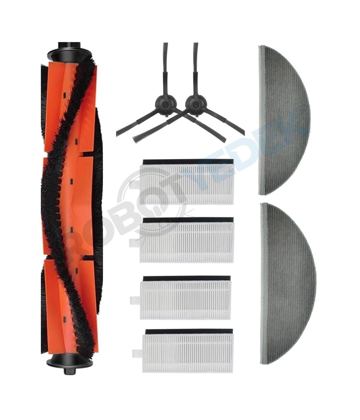 Lydsto R1 Uyumlu Yedek Fırça Hepa Filtre Mop Seti-9 Parça