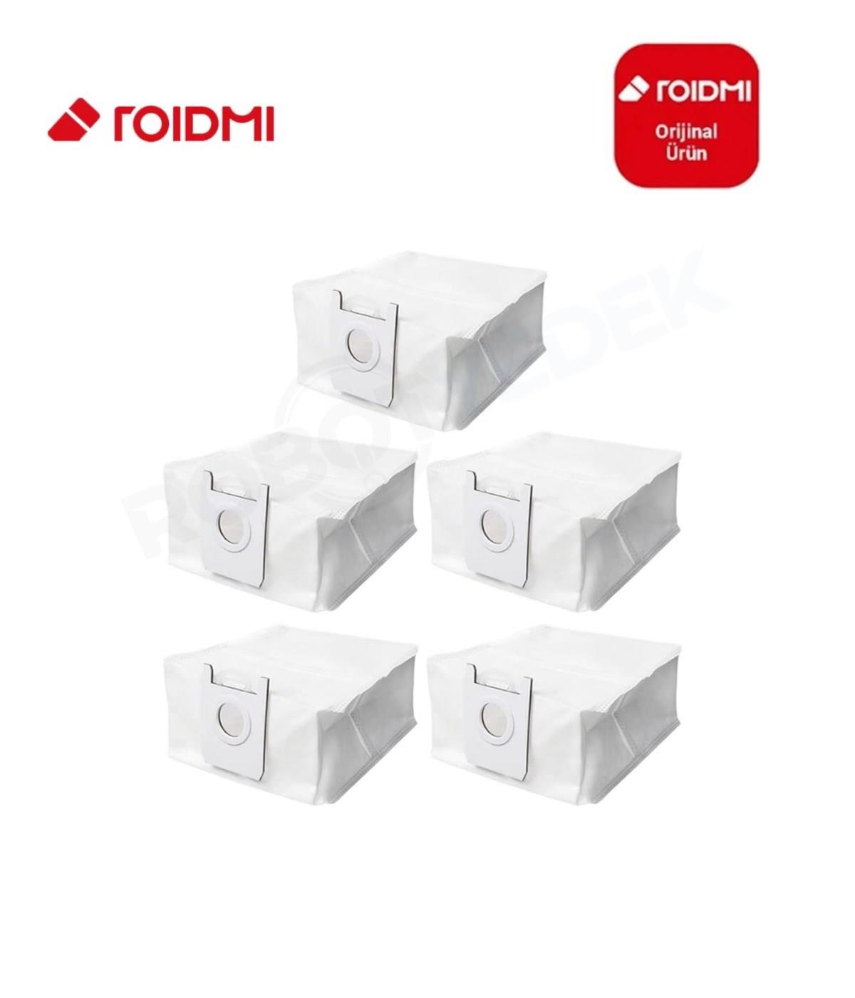 Orijinal Roidmi Eve Vacuum Mop 5 Adet Toz Torbası