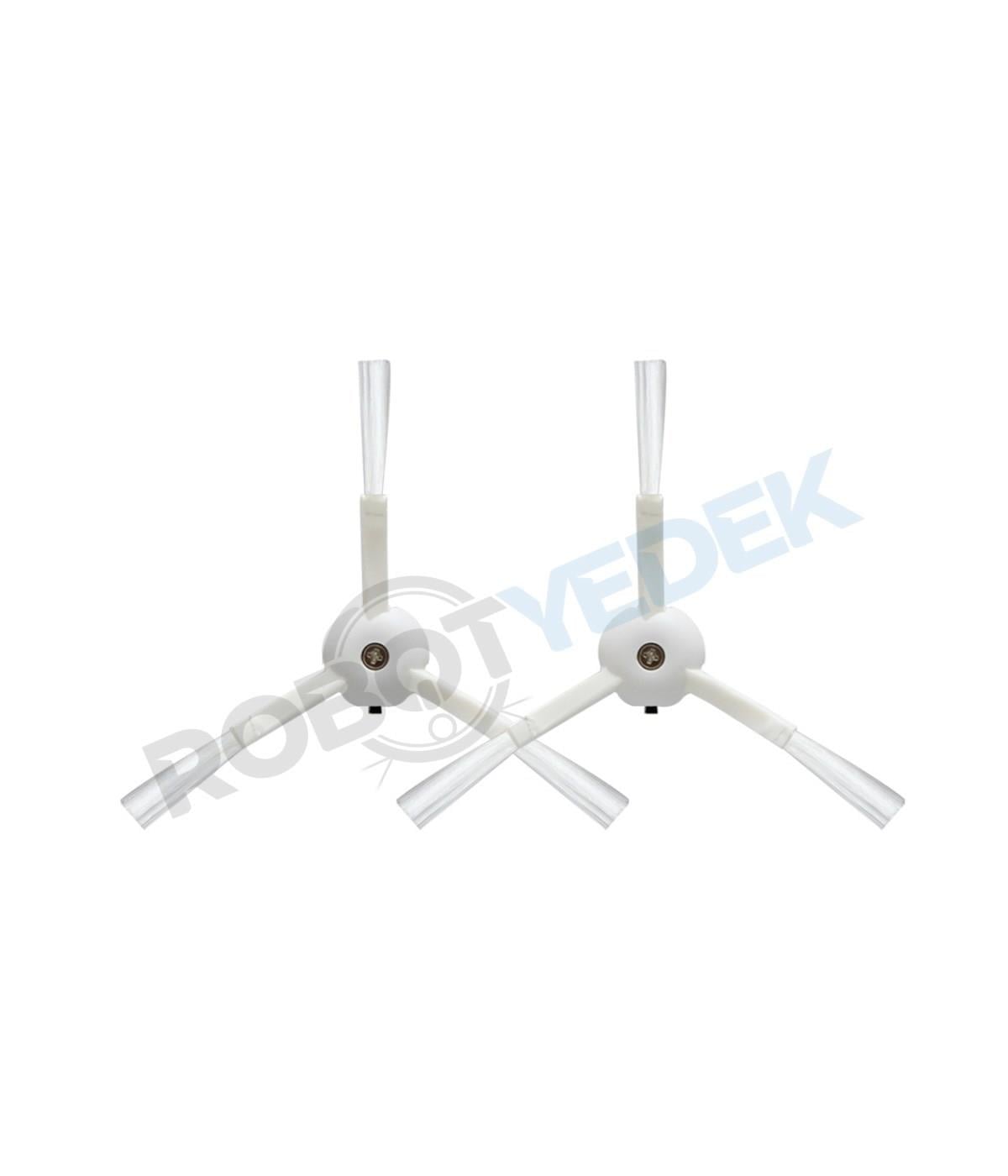 Roborock Q Revo MaxV Uyumlu 2 Adet Beyaz Yan Fırça